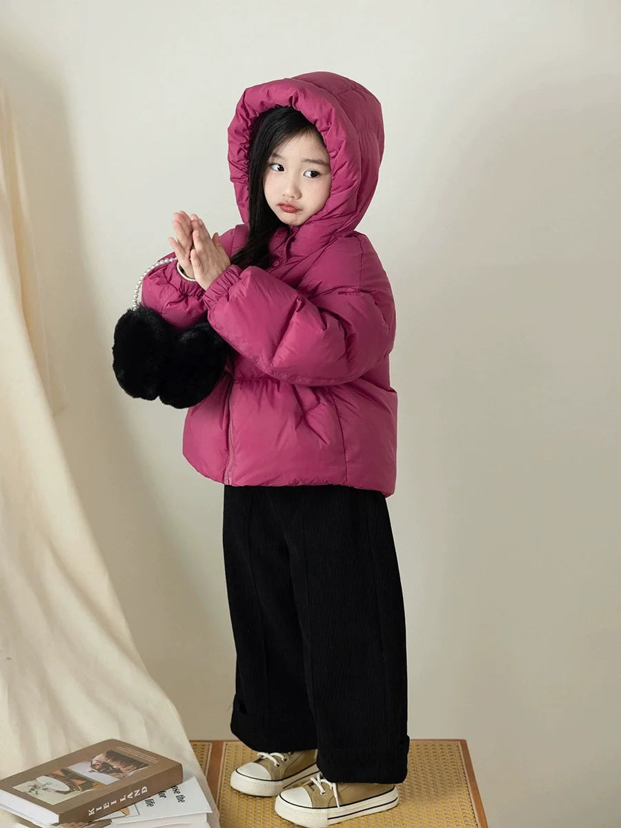 Snowflake Puffer Jacke für Kinder