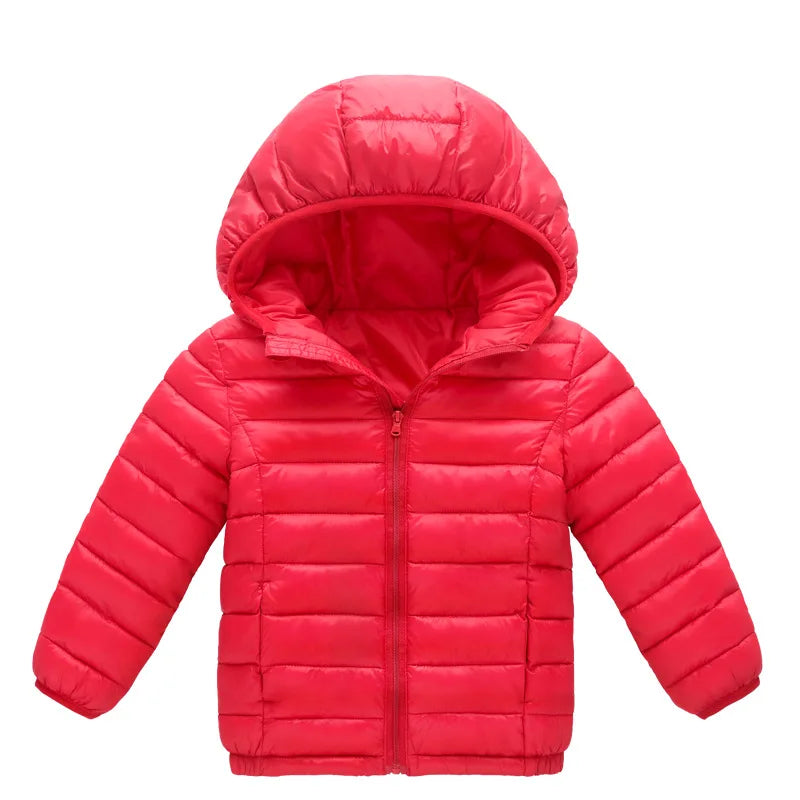 Snowflake Puffer Jacke für Kinder