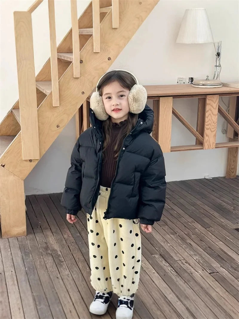 Snowflake Puffer Jacke für Kinder