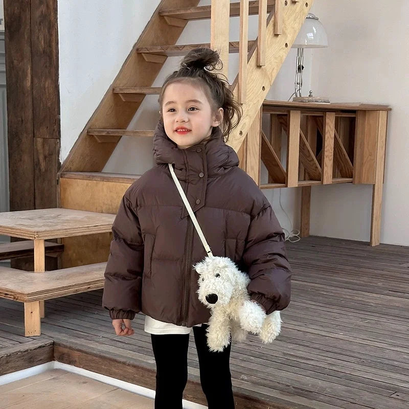 Snowflake Puffer Jacke für Kinder