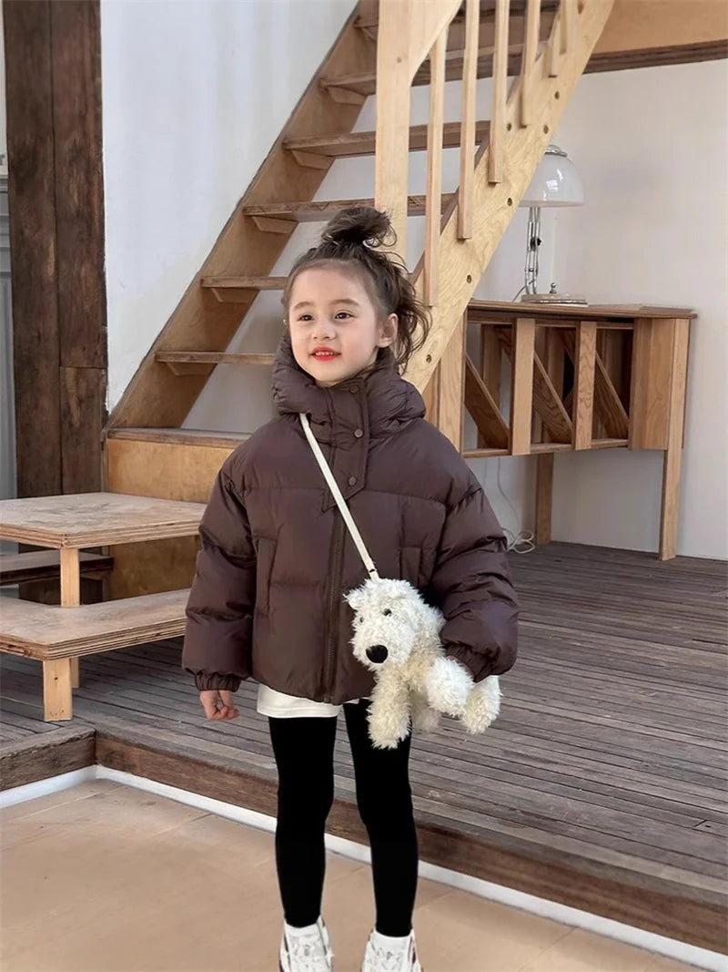 Snowflake Puffer Jacke für Kinder