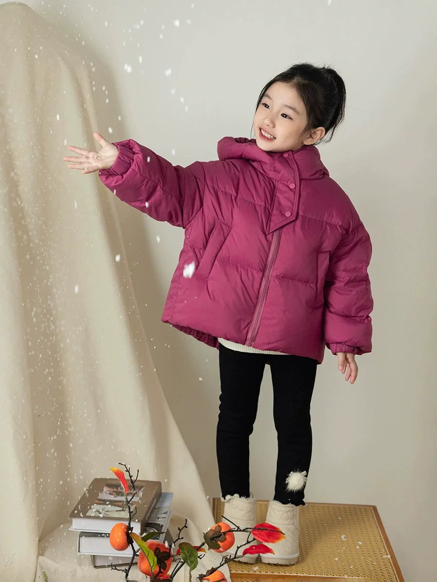 Snowflake Puffer Jacke für Kinder