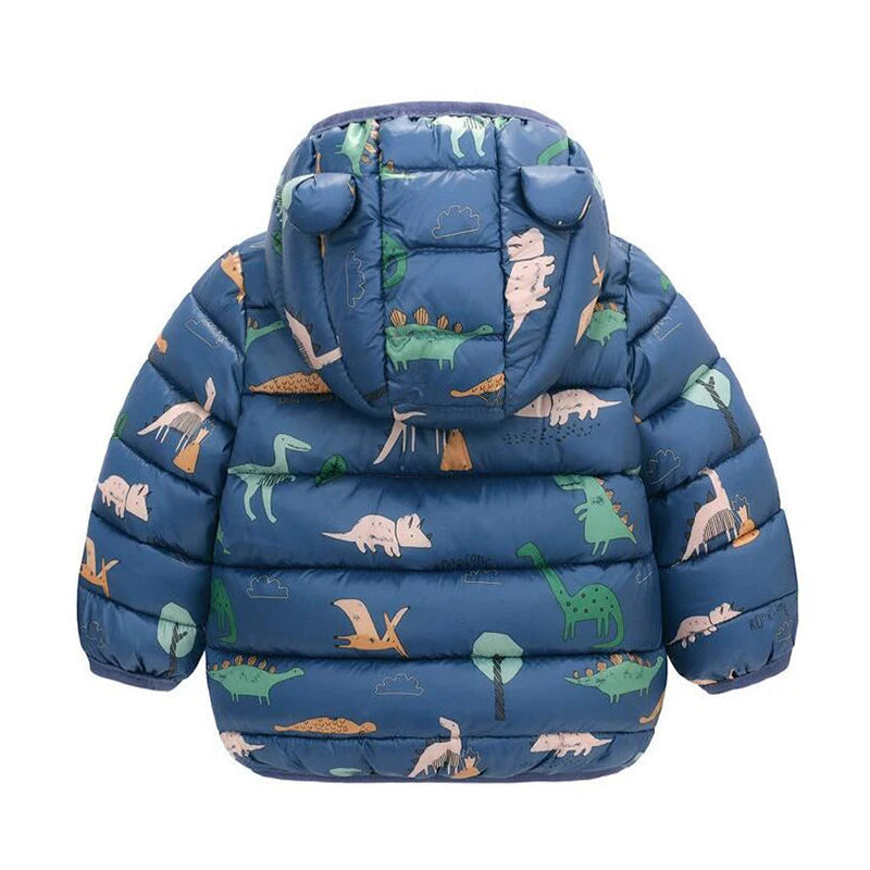 Dino-Kuscheljacke Winteer Jacke